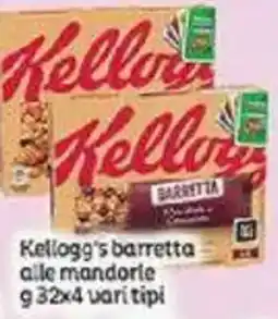 Elite Kellogg's barretta alle mandorle vari tipi offerta