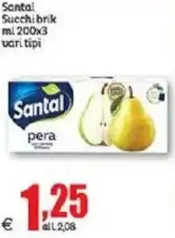 Elite Santal Succhi brik vari tipi offerta