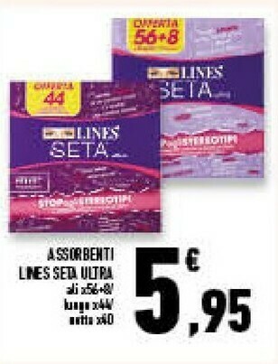 Conad Superstore Assorbenti seta ultra offerta