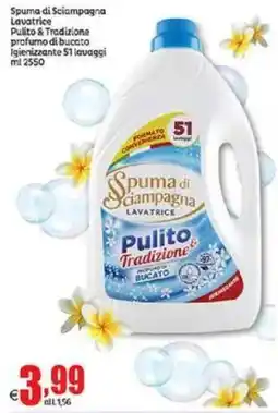 Elite Spuma di Sciampagna Lavatrice offerta