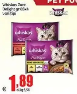 Elite Whiskas Pure Delight vari tipi offerta
