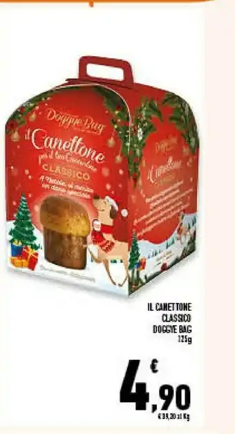 Conad Superstore Il canettone classico doggye bag 125 g offerta