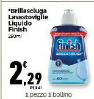 Conad Superstore Brillasciuga lavastoviglie liquido offerta