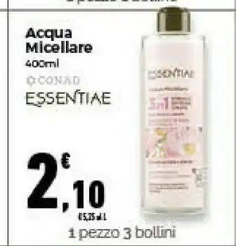 Conad Superstore Acqua micellare offerta