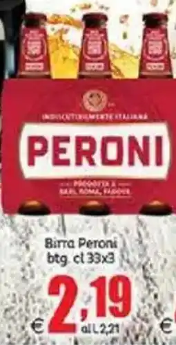 Elite Birra Peroni btg offerta