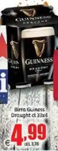 Elite Birra Guiness Draught offerta