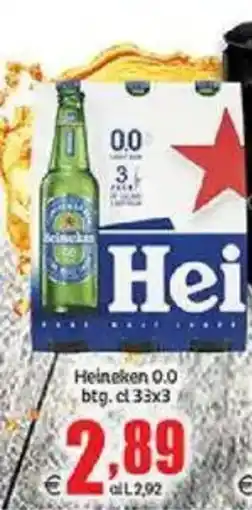 Elite Heineken 0.0 btg. offerta