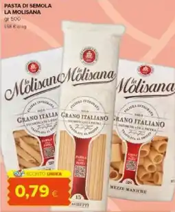 Tigre Pasta di semola LA MOLISANA offerta
