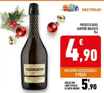 Conad Superstore Carpenè malvolti - conegliano valdobbiadene 750 g(ml) offerta