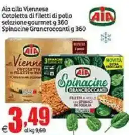 Elite Aia alla Viennese Cotoletta di filetti di polio selezione gourmet-Spinacine Grancroccanti offerta