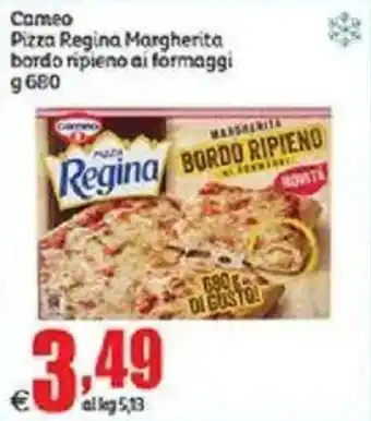 Elite Cameo Pizza Regina Margherita bordo ripieno ai formaggi offerta