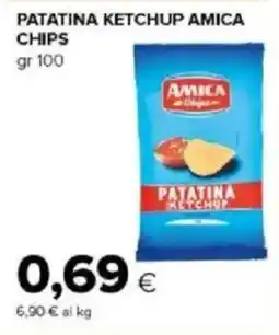 Tigre Patatina ketchup AMICA CHIPS offerta