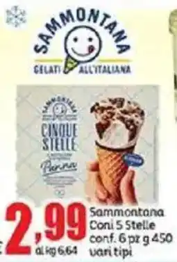 Elite Sammontana Coni 5 Stelle vari tipi offerta