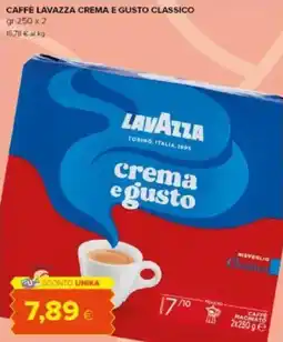 Tigre Caffè lavazza crema e gusto classico offerta