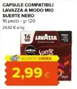 Tigre Capsule compatibili lavazza a modo mio suerte nero offerta