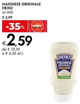 Bennet Maionese originale HEINZ offerta