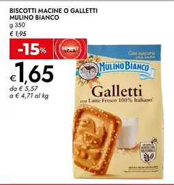 Bennet Biscotti macine o galletti MULINO BIANCO offerta