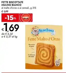 Bennet Fette biscottate MULINO BIANCO offerta