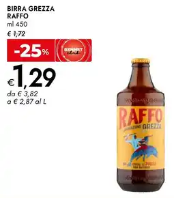 Bennet Birra grezza RAFFO offerta