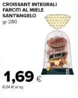 Tigre Croissant integrali farciti al miele SANT'ANGELO offerta