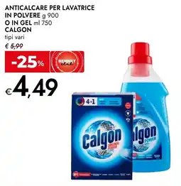 Bennet Anticalcare per lavatrice in polvere o in gel CALGON offerta