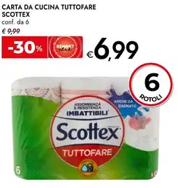 Bennet Carta da cucina tuttofare SCOTTEX offerta