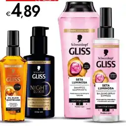 Bennet Olio elixir o siero elixir GLISS tipi vari offerta