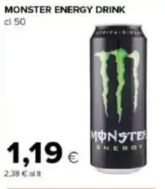 Tigre Monster energy drink offerta