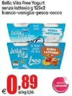 Elite Bella Vita Free Yogurt senza lattosio offerta