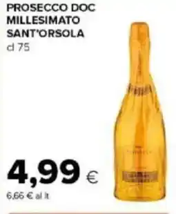 Tigre Prosecco doc millesimato sant'orsola offerta