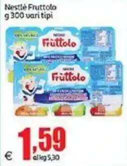 Elite Nestle Fruttolo vari tipi offerta