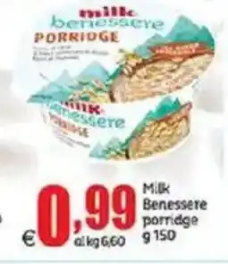 Elite Milk Benessere porridge offerta