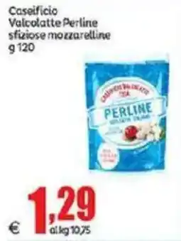Elite Caseificio Valcolatte Perline sfiziose mozzarelline offerta