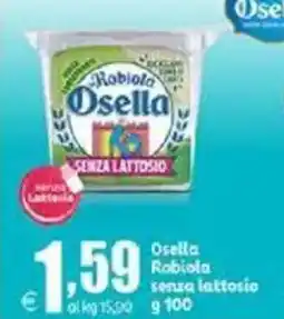 Elite Osella Rabiola senza lattosio offerta