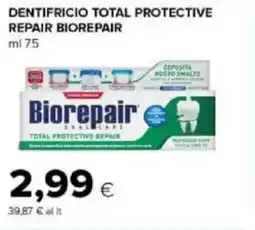Tigre Dentifricio total protective repair BIOREPAIR offerta
