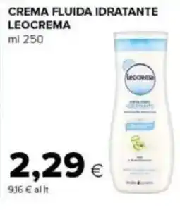 Tigre Crema fluida idratante LEOCREMA offerta