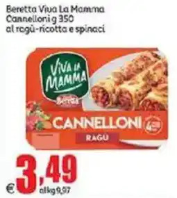 Elite Beretta Viva La Mamma Cannelloni offerta
