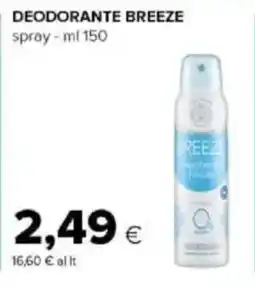 Tigre Deodorante BREEZE spray offerta