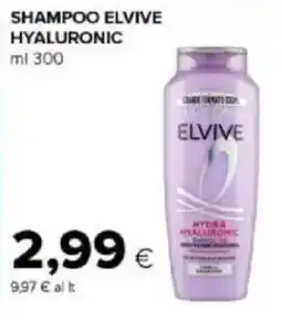 Tigre Shampoo elvive hyaluronic offerta