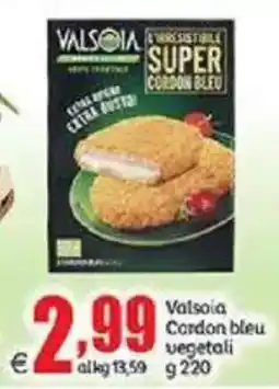 Elite Valsola Cordon bleu vegetali offerta