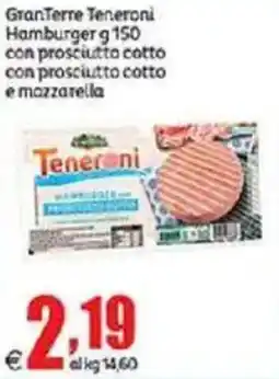 Elite GranTerre Teneroni Hamburger offerta