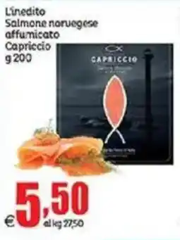 Elite Linedito Salmone norvegese affumicato Capriccio offerta