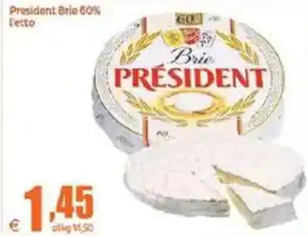Elite President Brie 60% l'etto offerta