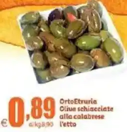 Elite OrtoEtruria Olive schiacciate alla calabrese offerta