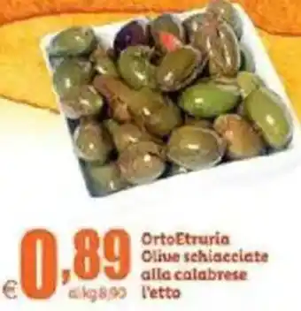 Elite OrtoEtruria Olive schiacciate alla calabrese offerta