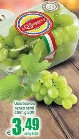 Elite Uva bianca senza semi offerta