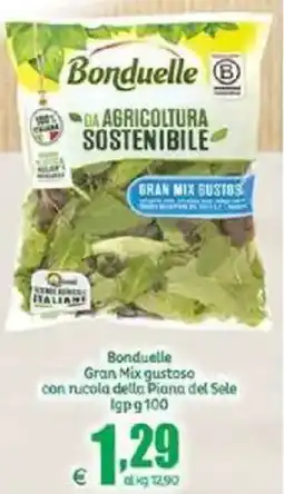 Elite Bonduelle Gran Mix gustoso con rucola della Piana del Sele offerta
