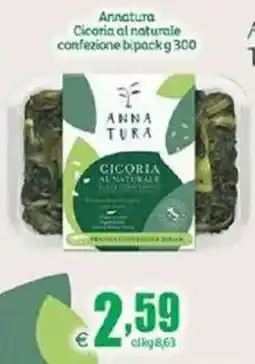Elite Annatura Cicoria al naturale confezione bipack offerta