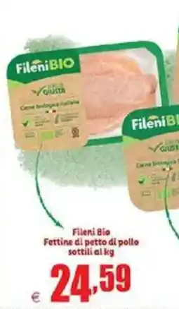 Elite Fileni Bio Fettine di petto di pollo sottili offerta