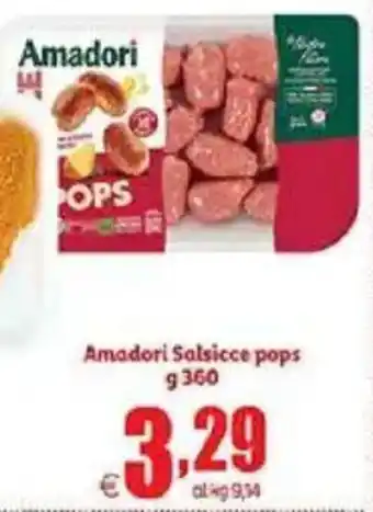 Elite Amadori Salsicce pops offerta